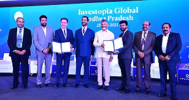 Naidu in UAE: Andhra Pradesh CM Pitches State as Tech and Green Energy Hub; Sharaf Group, Sobha Realty Pledge Major Investments