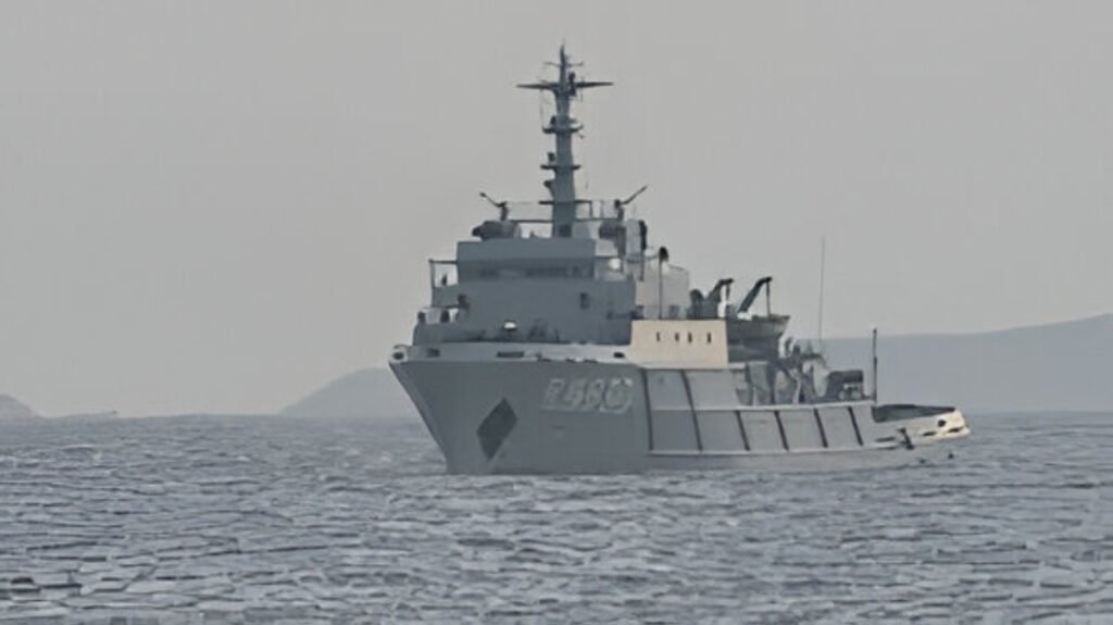 Chinese rockets fired near Taiwan during “Justice Mission 2025” military drills; amphibious assault ships and aircraft participate in exercises.