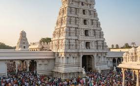 Devotees and dignitaries offer prayers at Tirumala Sri Venkateswara Swamy Temple on the auspicious occasion of Vaikuntha Ekadashi.