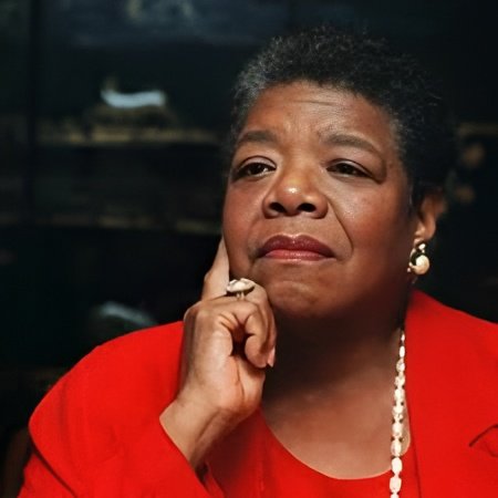 Maya Angelou at a public event, celebrated for her timeless wisdom, artistic brilliance, and enduring influence on literature and civil rights.