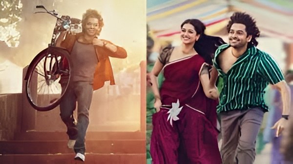 Ram Pothineni in a still from Andhra King Taluka, which is gearing up for its OTT release on Netflix.