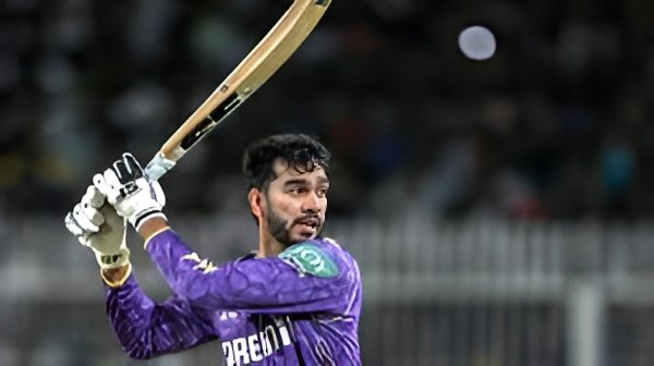 Venkatesh Iyer back in KKR colours after a price drop at the IPL 2026 mock auction.