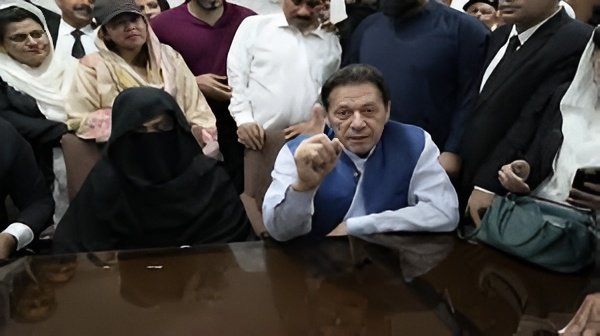 Imran Khan and Bushra Bibi sentenced in Toshakhana case; verdict delivered at Adiala Jail, Rawalpindi.