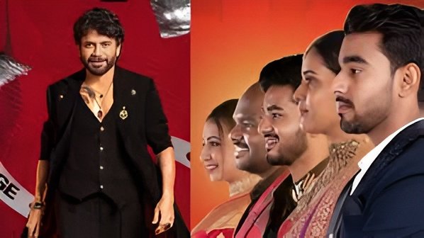 Finalists of Bigg Boss Telugu Season 9 ahead of the grand finale, with Kalyan Padala and Tanuja Puttaswamy leading the race.