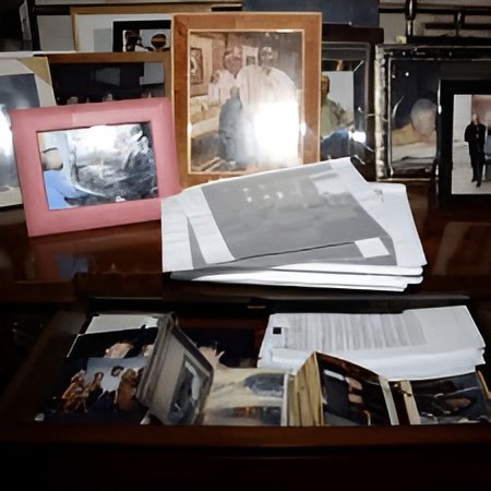 The Justice Department reposted an Epstein files image featuring former President Donald Trump after confirming it contained no victim photographs.