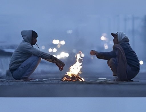 Cold wave grips Telangana as IMD warns of possible winter rains in coming weeks.