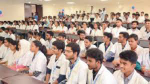 Representative image showing medical students attending a classroom session in a Telangana medical college.