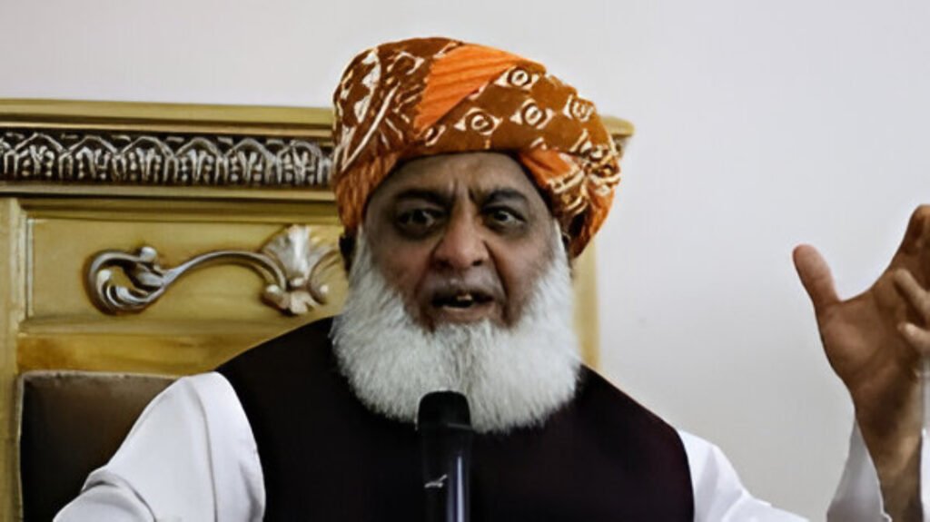 Maulana Fazlur Rehman, JUI-F chief, speaking at a conference in Karachi while criticising Pakistan Army’s actions in Afghanistan.