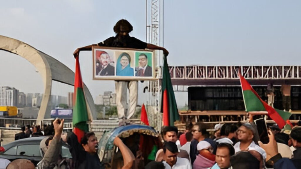 Tarique Rahman arrives at Dhaka Airport after 17 years in exile, welcomed by thousands of BNP supporters under tight security.