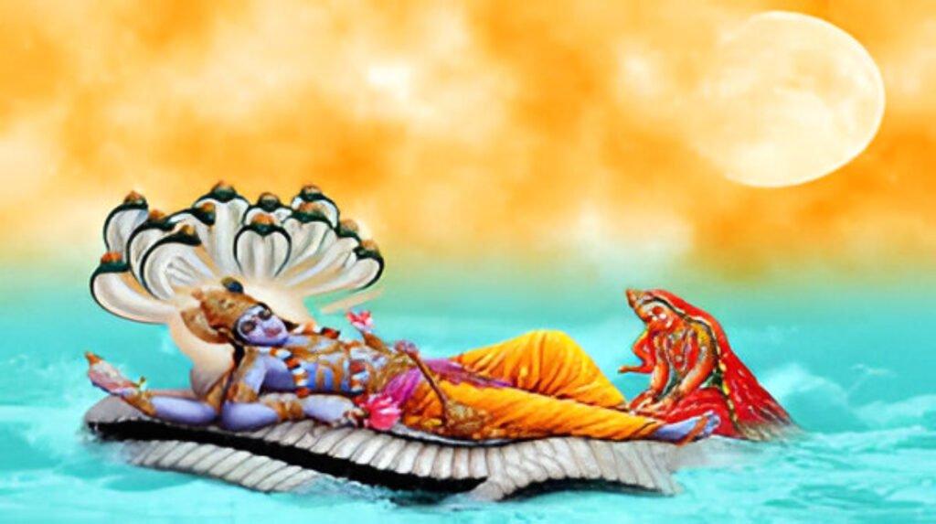 Devotees perform Putrada Ekadashi rituals with conch worship during the auspicious early morning hours dedicated to Lord Vishnu.