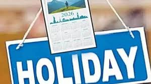 Official Telangana Government holiday list for 2026 announced, covering festivals, national days and optional leaves.