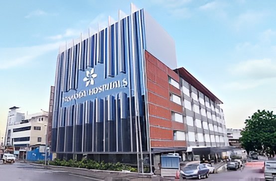 Yashoda Hospitals’ flagship facility as the healthcare major prepares for a major IPO after receiving SEBI approval.