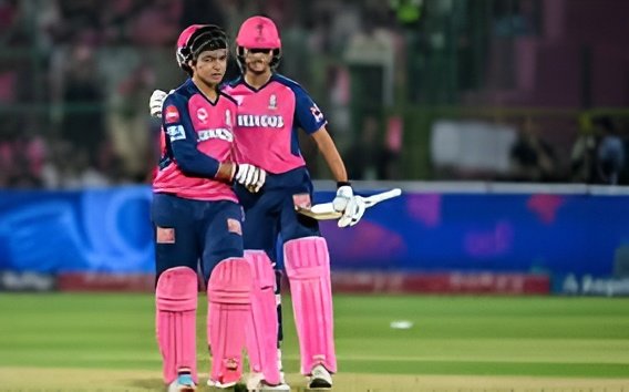 Aman Rao celebrates after being picked by Rajasthan Royals at the IPL 2026 auction in Abu Dhabi.