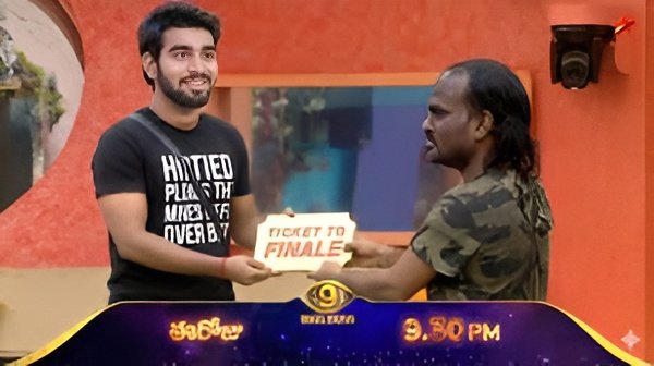 Kalyan Padala takes a commanding lead in Bigg Boss 9 Telugu grand finale first-day voting.