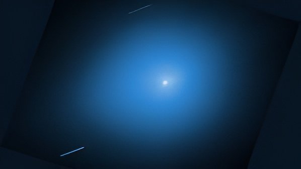 3I/ATLAS interstellar comet during its closest and safe flyby past Earth.