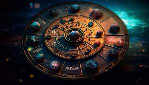 Daily horoscope illustration representing zodiac signs and cosmic energies guiding December 30, 2025 predictions.