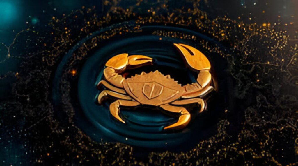 Cancer zodiac illustration symbolising emotional healing, optimism, and forward progress for January 6, 2026.