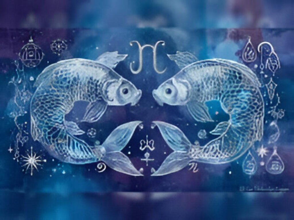 Pisces zodiac illustration representing clarity, creativity, and new beginnings for January 6, 2026.