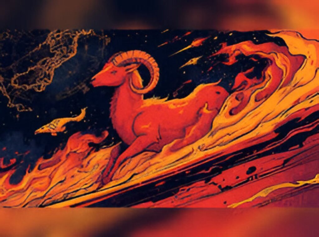 Daily horoscope illustration highlighting zodiac signs and cosmic energy for January 7, 2026.