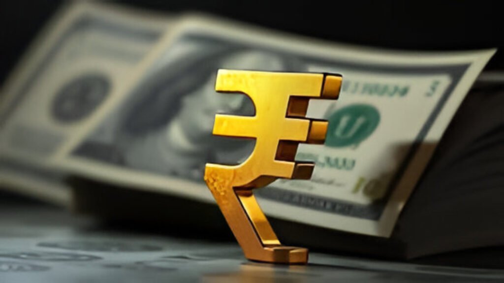 Indian rupee gains against U.S. dollar in early trade as global crude prices dip.