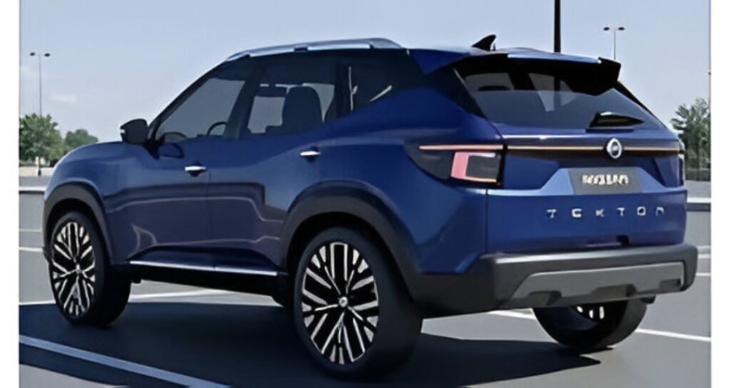 Nissan Tekton SUV showcases a bold, squared-off design ahead of its official debut in India on February 4, 2026.