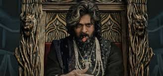 Prabhas in The Raja Saab during premiere show, showcasing his new horror-comedy avatar.
