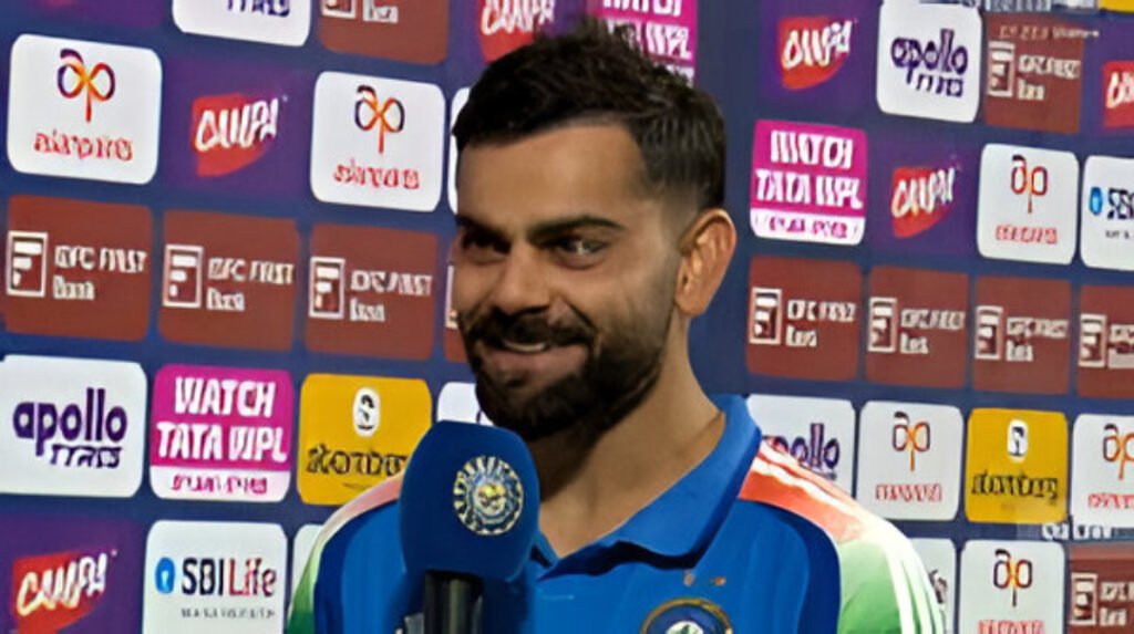 Virat Kohli celebrates India’s victory vs New Zealand, focusing on team success and fans’ smiles over personal milestones.