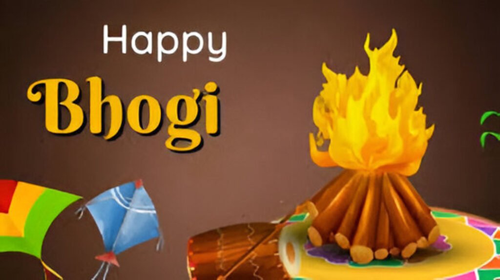 Bhogi 2026 celebrations: Bonfires, rangoli, traditional food, and families gathering to welcome fresh beginnings.