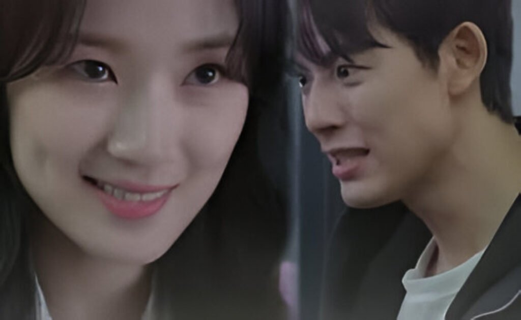 Kim Hye Yoon and Lomon in a tense moment from the highlight teaser of SBS fantasy romance No Tail To Tell.