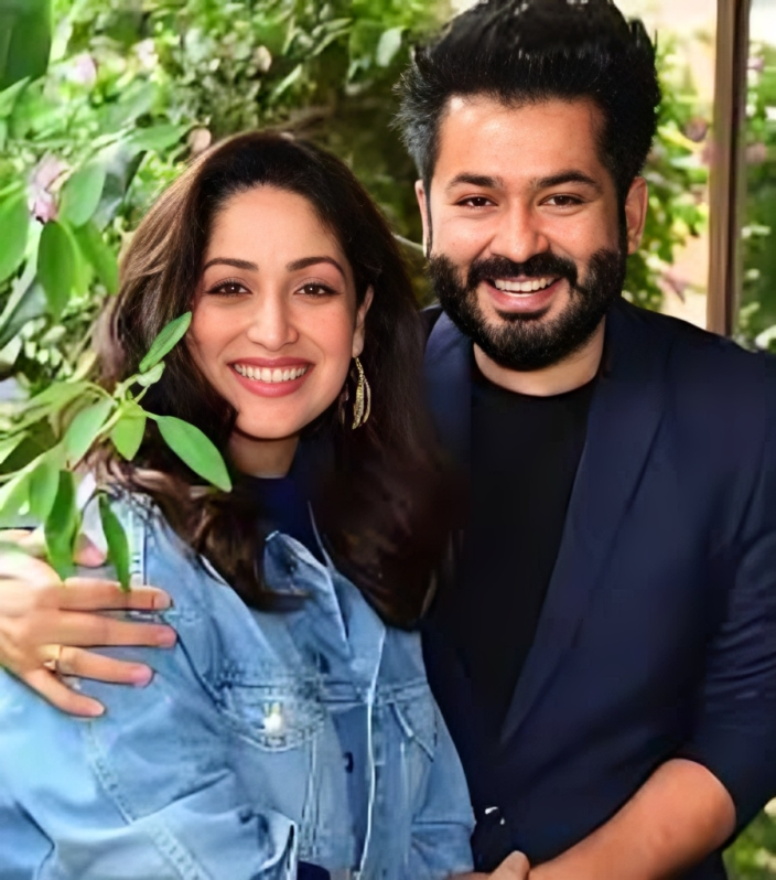 Aditya Dhar and Yami Gautam at a film event, reflecting a journey of love, resilience, and cinematic success.