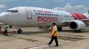 Air India Express aircraft as the airline announces a limited-period bumper sale on domestic and international flight tickets.
