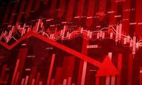 Traders react as Sensex tumbles amid rising global tensions and heavy foreign fund outflows.
