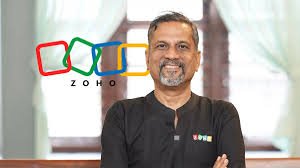 Zoho co-founder and chief scientist Sridhar Vembu speaking at an event in Kumbakonam on India’s growing tech and business opportunities.