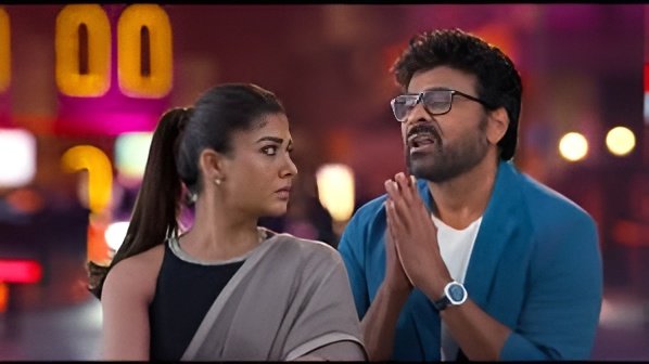 The team of Our Shankaravara Prasad Garu celebrating the film’s massive box-office success in Hyderabad.