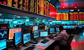 Traders track NIFTY50 movement as the index tests key resistance levels ahead of the Union Budget.