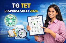 Candidates check TG TET 2026 preliminary answer keys and response sheets on the official website.