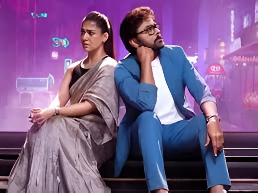 Chiranjeevi in a powerful moment from Mana Shankara Vara Prasad Garu, the highest-grossing Sankranti film in Telugu states.