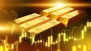 Gold bars shine as prices soar beyond $5,200 per ounce amid a falling U.S. dollar and growing demand for safe-haven assets.