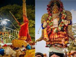 Devotees throng Medaram as Goddess Saralamma arrives at the Gadde during the Sammakka–Saralamma Maha Jatara.