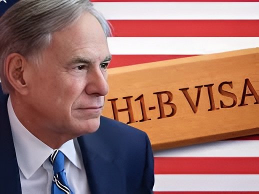 Texas Attorney General Ken Paxton reviews H-1B visa probe documents as authorities investigate local companies.