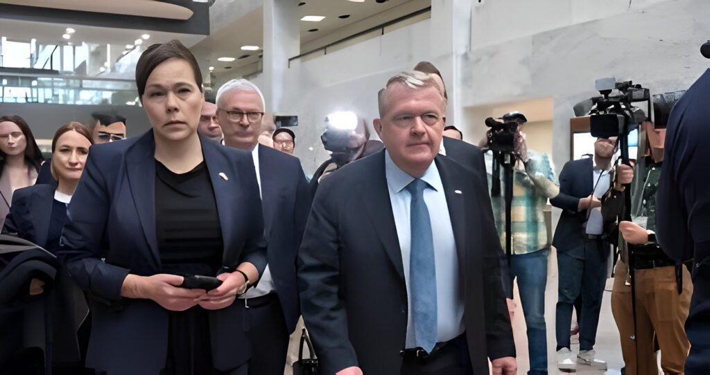 Danish and Greenlandic officials speak at NATO headquarters in Brussels amid discussions on launching a NATO surveillance mission in Greenland.