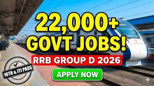 RRB announces Group-D vacancies across 16 railway zones; applications open for 10th pass and ITI candidates.