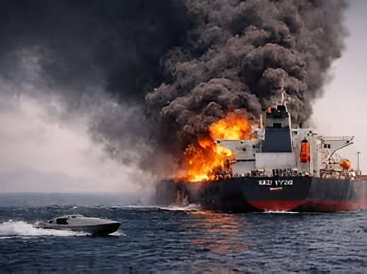 Iranian Underwater Drone Hits US-Owned Oil Tanker in Persian Gulf, 1 Dead Amid Strait of Hormuz Tensions